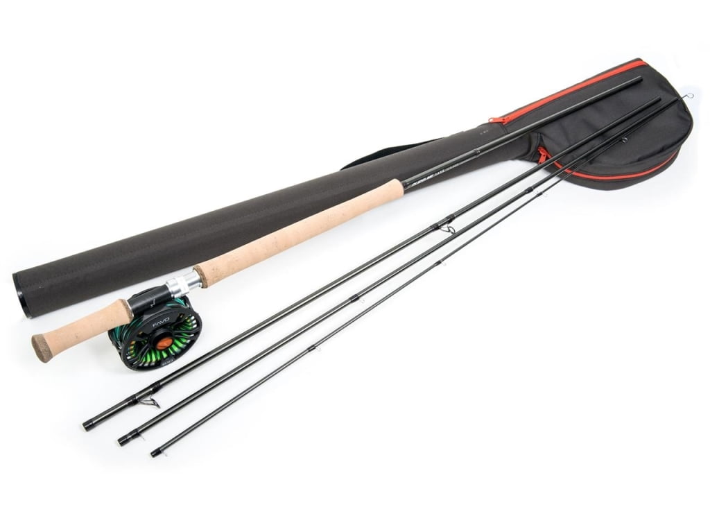 Guideline Laxa Salmon 13,7 Fot 9/10 Guideline Laxa Salmon 13,7 Fot 9/10 Fluefiskesett