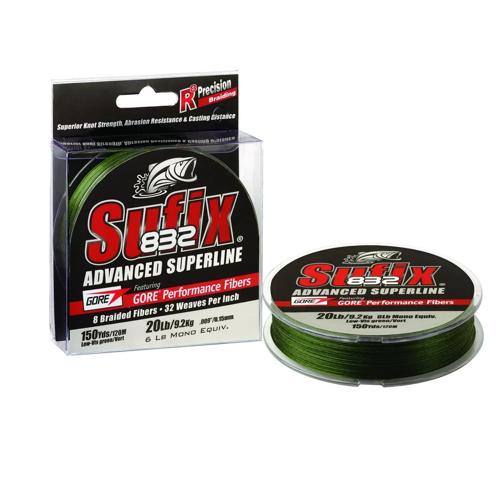 Sufix 832 Gore Grønn 250m Multifilament