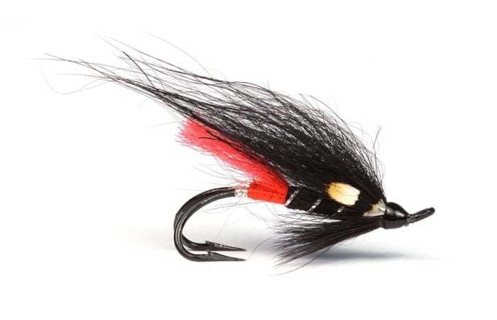 Red Butt Dobbel Laksefluer Krok