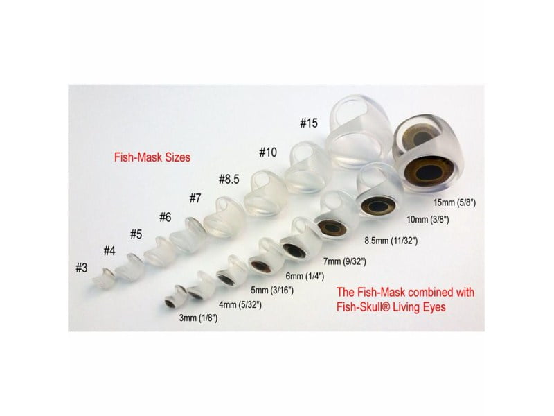 Fish Mask Cones, Beads & Øyne