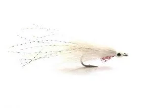 Leftys Deceiver White 4 Saltvannsfluer