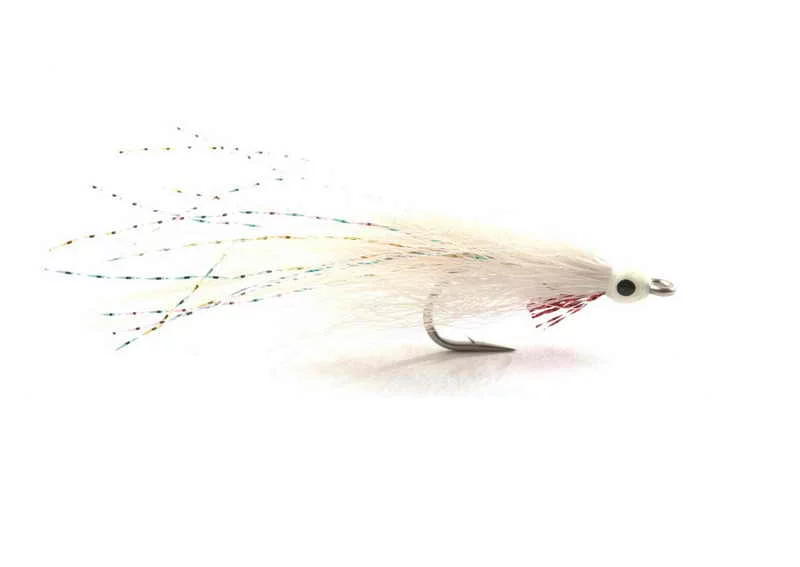 Leftys Deceiver White 4 Saltvannsfluer