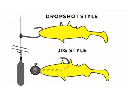Westin Stanley The Stickleback Shadtail Jigger & Softbait