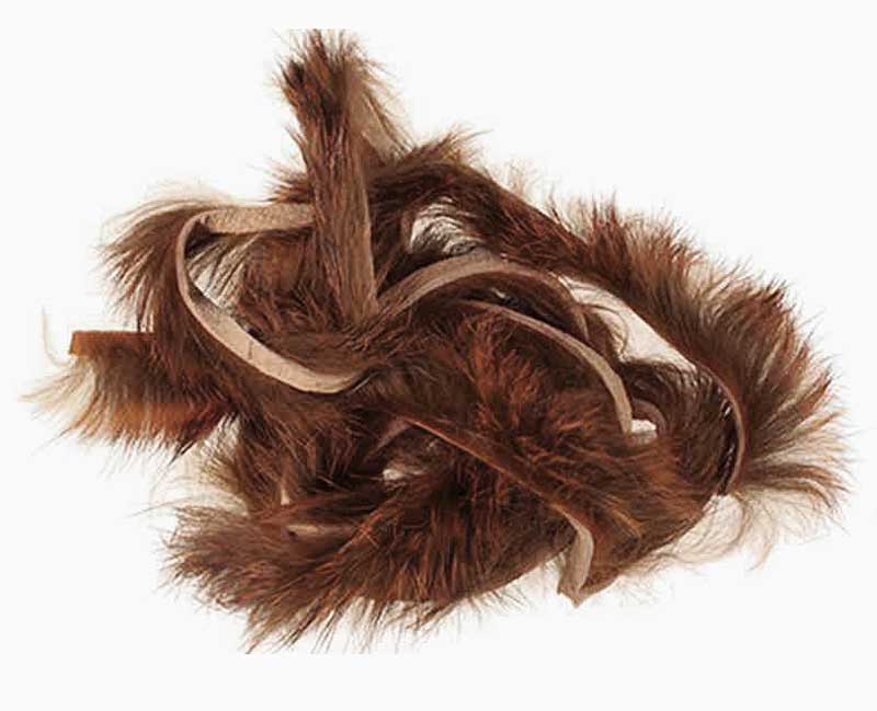 Rabbit Zonker Strips Hår & Skinn