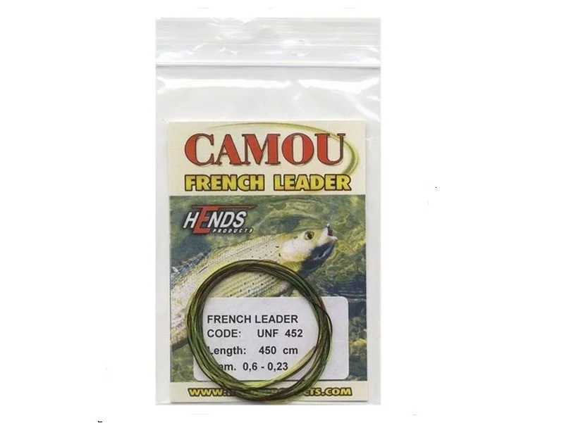 Hends Camou French Leader 350cm Taperte Fortommer