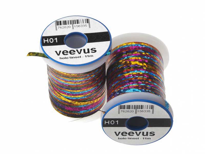 Veevus Holographic Tinsel Rainbow Veevus Holographic Tinsel Rainbow Tråd & Tinsel