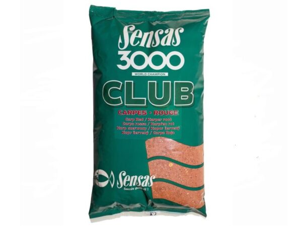 Sensas 3000 Club Carp&Bigfish Red 1kg Grunnfor