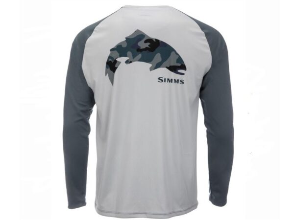 Simms Tech Tee Trout/Sterling/Storm Tilbud