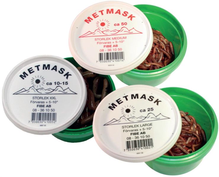 Mark Medium Levende og Fryst Agn