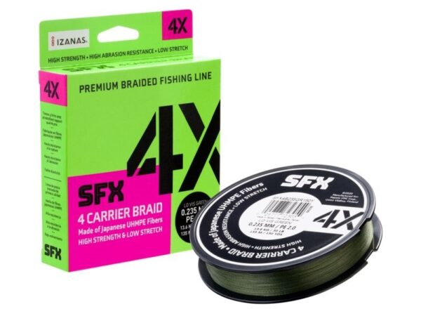 Sufix SFX 4X Braid 135m Green Multifilament