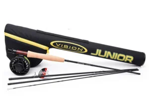 Vision Junior Fluesett 7.6 Fot Klasse 5 Fluefiskesett