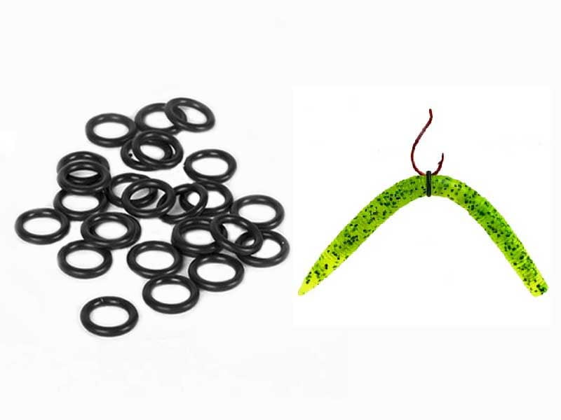 X-Zone Wacky Rigging Orings Texas og Carolina