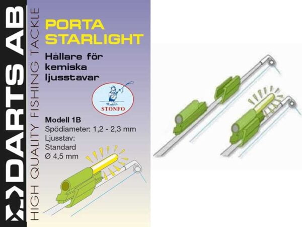 Darts Porta Starlight Glowstick