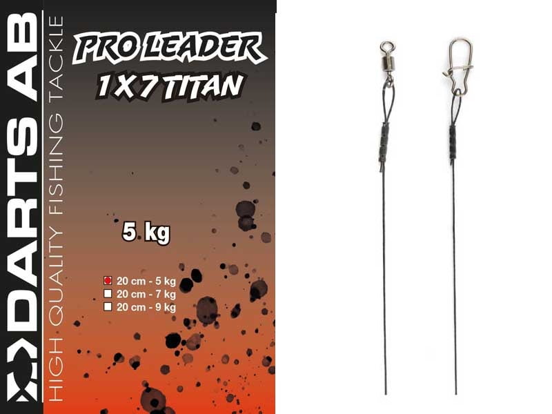 Darts Titanwire 1×7 20cm Fortommer