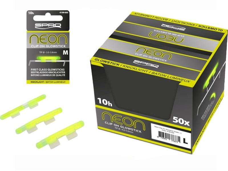 Spro Neon Clip On Glowstick L Spro Neon Clip On Glowstick L Glowstick