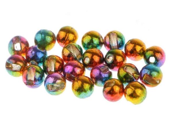 Tungsten Slotted Rainbow Cones, Beads & Øyne