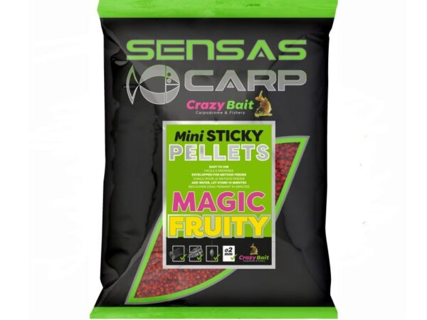 Sensas Mini Sticky Pellets Magic Fruity 700gr Boilies & Agn