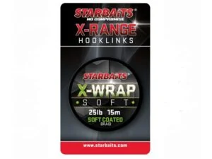 Starbaits X Wrap Soft Coated Braid 25lbs Div Meitetilbehør