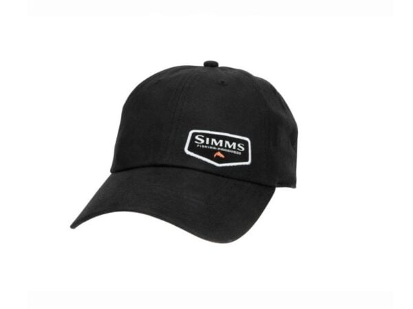 Simms Oil Cloth Cap Black Capser og Luer