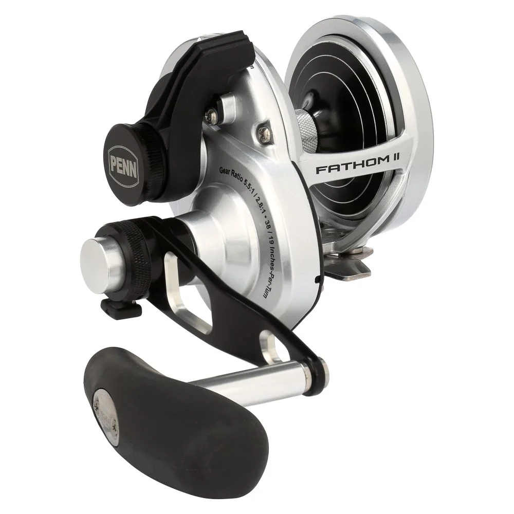 Penn Fathom II 25N Lever Drag 2-speed Penn Fathom II 25N Lever Drag 2-speed Havfiskesneller