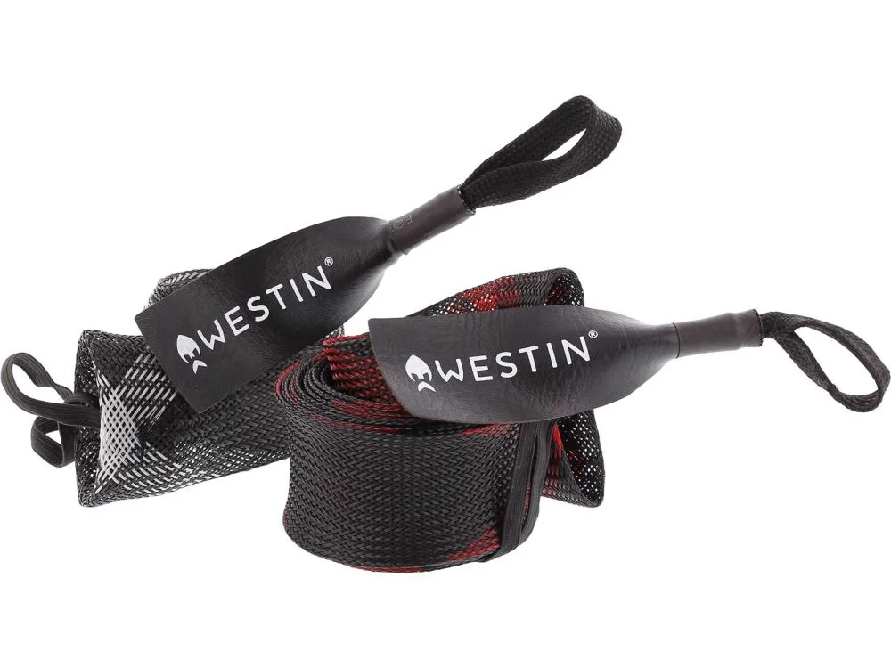 Westin Rod Cover Spin Split up to 8’6″/255cm Black/Red Westin Rod Cover Spin Split up to 8’6″/255cm Black/Red Stangrør
