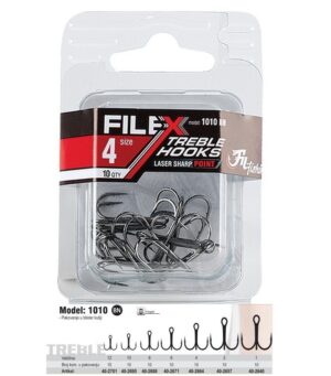 Filex Treble Krok 10pk Treble Kroker