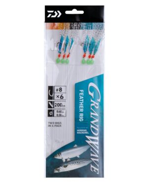GW FEATHER RIG 1-8 Makrell og Sild 200cm GW FEATHER RIG 1-8 Makrell og Sild 200cm Makrell og Sildehekle