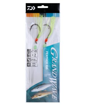 GW FEATHER RIG 6-7/0 Sei og Torsk 250cm GW FEATHER RIG 6-7/0 Sei og Torsk 250cm Kroksett Sjøfiske