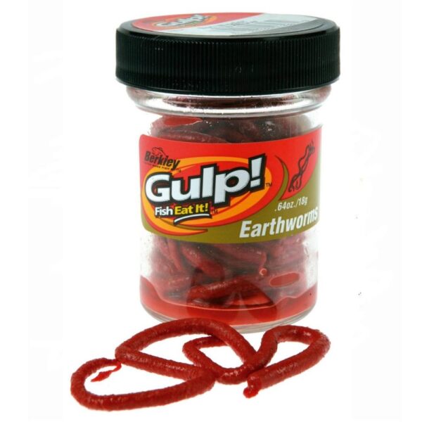 Gulp!  Earthworm Rød 10cm Boilies & Agn