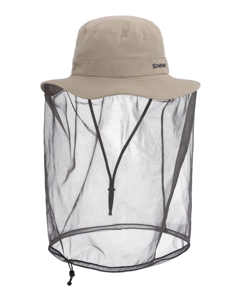 Simms Bugstopper Net Sombrero Stone Bugstopper