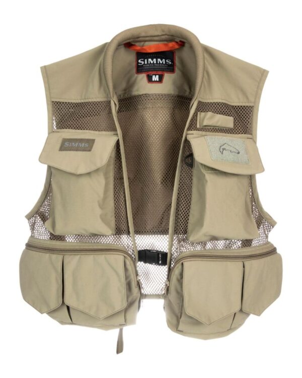 Simms Tributary Vest Tan Fiskevester