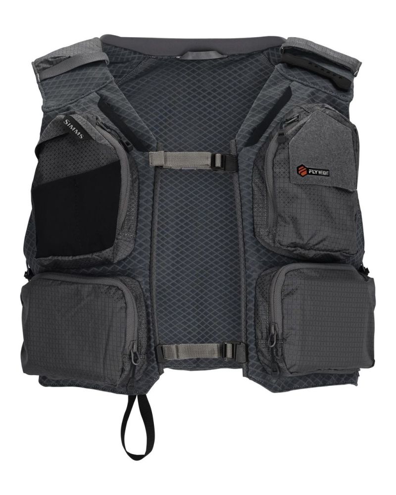 Simms Flyweight Vest Smoke Simms Flyweight Vest Smoke Fiskevester