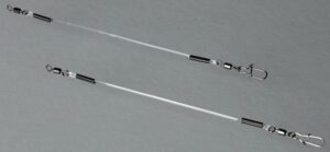 Elastic Gum Link Med Swivel 10cm 2pk FeederTilbehør