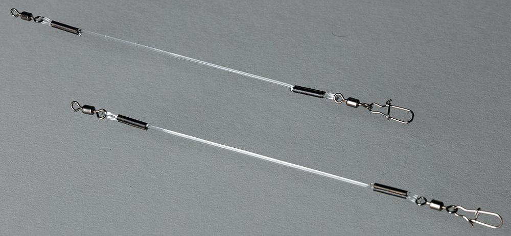 Elastic Gum Link Med Swivel 10cm 2pk FeederTilbehør