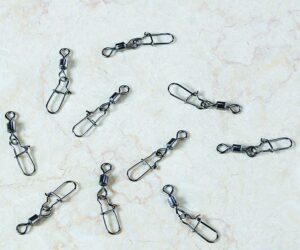 Fastlock Snap Black Nickel 10pk Sluklåser