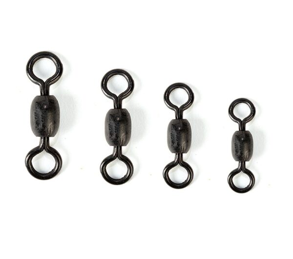 Filfishing Crane Swivel Matte Black 5pk Swivler & Sluklåser