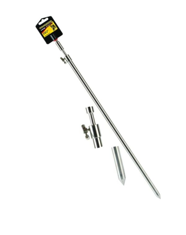 Stainless Steel Teleskopisk Bank Stick 50-85cm Bankstick og Pods