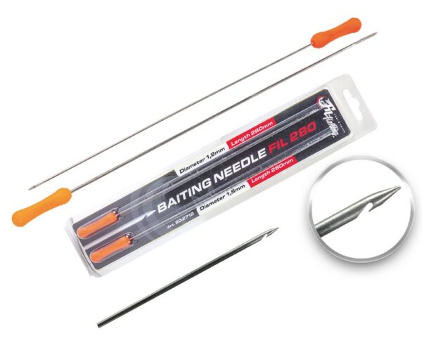 Filfishing Baiting Needle 28cm Stinger og Needle