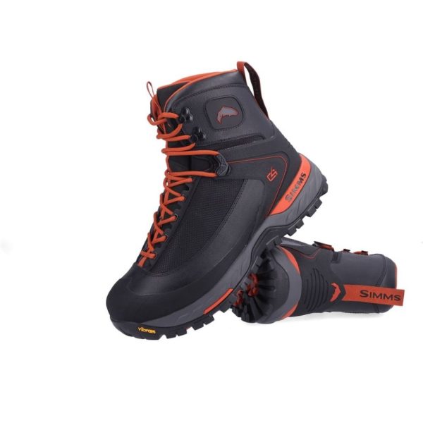 Simms G4 Pro Powerlock Boot Carbon Vadesko