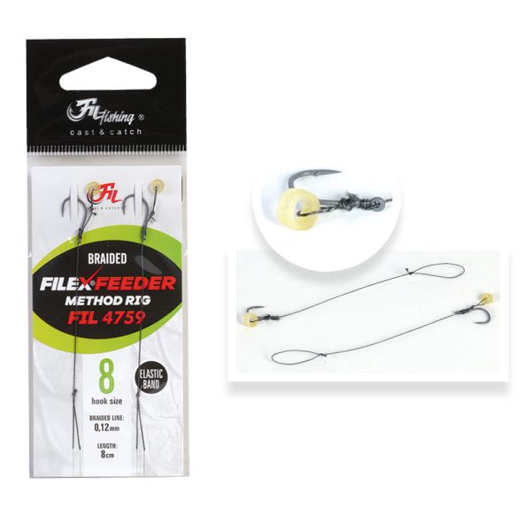 Method Rig Braided Whit Elastic Band Kommer 2025