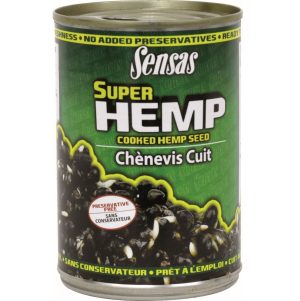Sensas Cooked Tinned Hemp 350gr Sensas Cooked Tinned Hemp 350gr Pellets & Agn