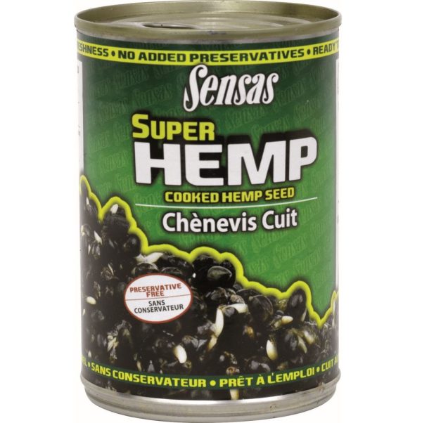 Sensas Cooked Tinned Hemp 350gr Pellets & Agn