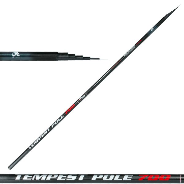 Filfishing Tempest Pole 7 meter opptil 20gr Kommer 2025