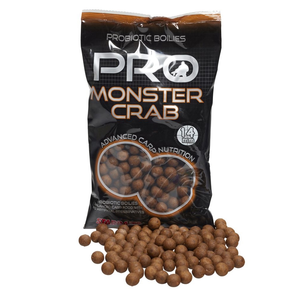 Pro Monstercrab Boilies 14mm Brown 0.8kg Boilies