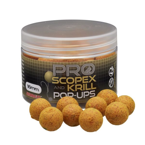 Pro Scopex Krill Pop Up 12mm Fluo Yellow Kommer 2025