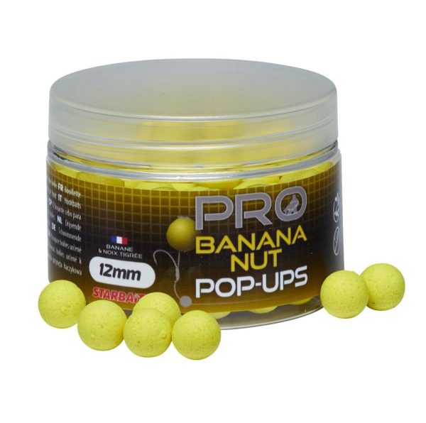 Pro Banana Nut Pop Up 12mm Yellow Boilies