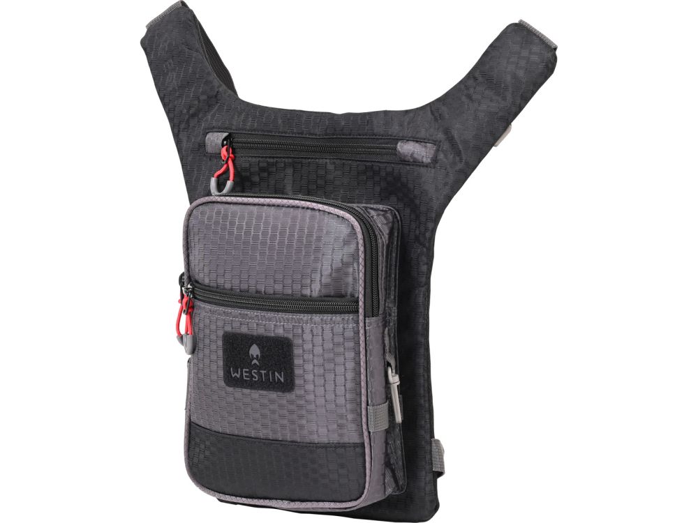Westin W4 Leg Bag Medium Titanium Black Bags & Packs