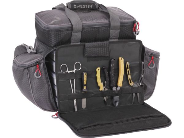 Westin W4 Master Lure Bag Titanium Black Kommer 2025