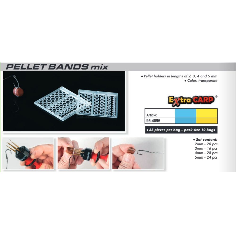 EXC Pellet Bands Mix Div Meitetilbehør