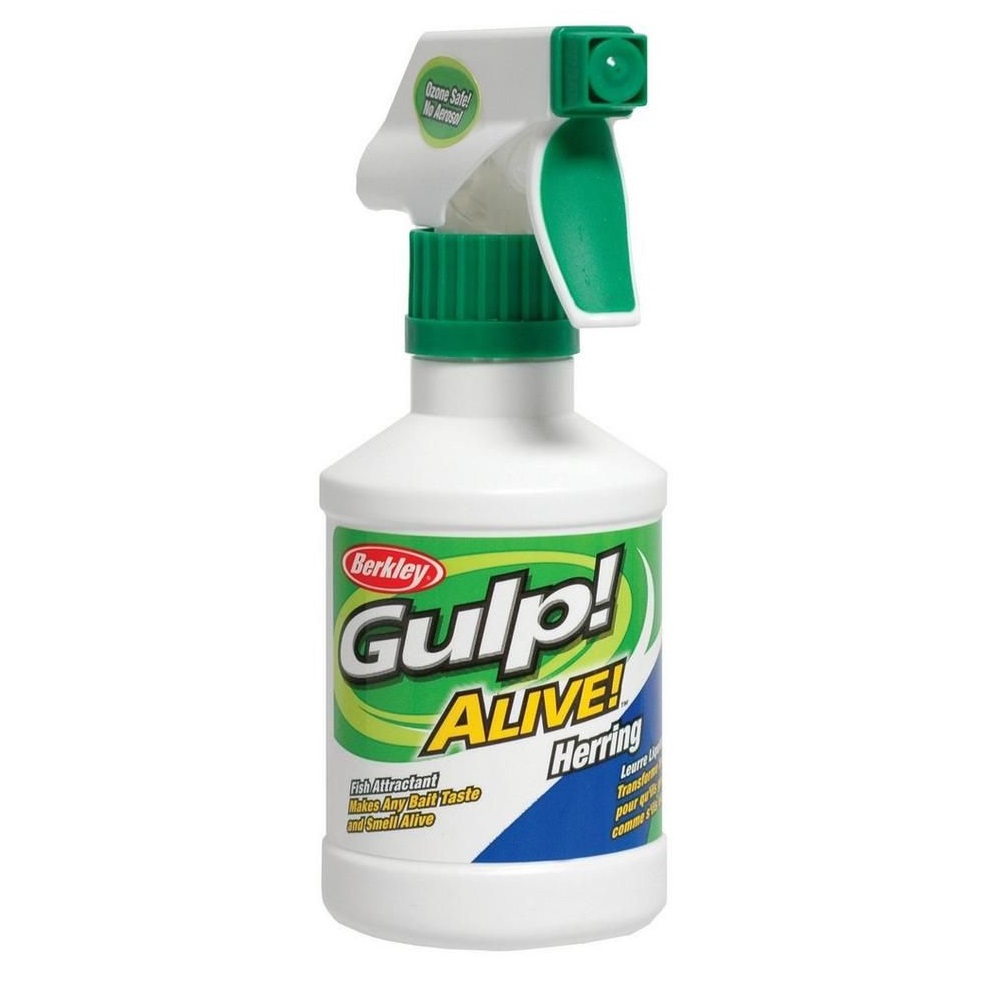 Gulp Alive Spray Herring Softbait Lukt